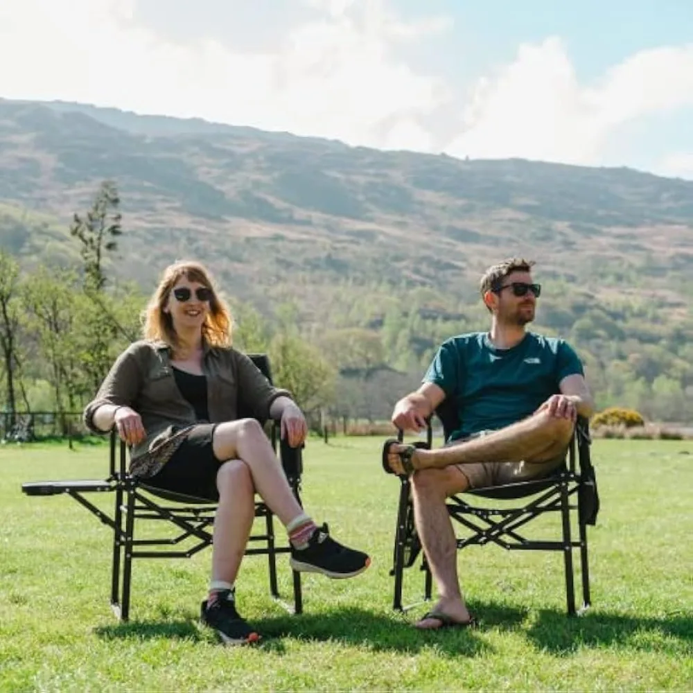 Folding Camping Chair Heavy Duty with Side Table Outdoor Beach Fishing
Folding Camping Chair Heavy Duty with Side Table Outdoor Beach Fishing