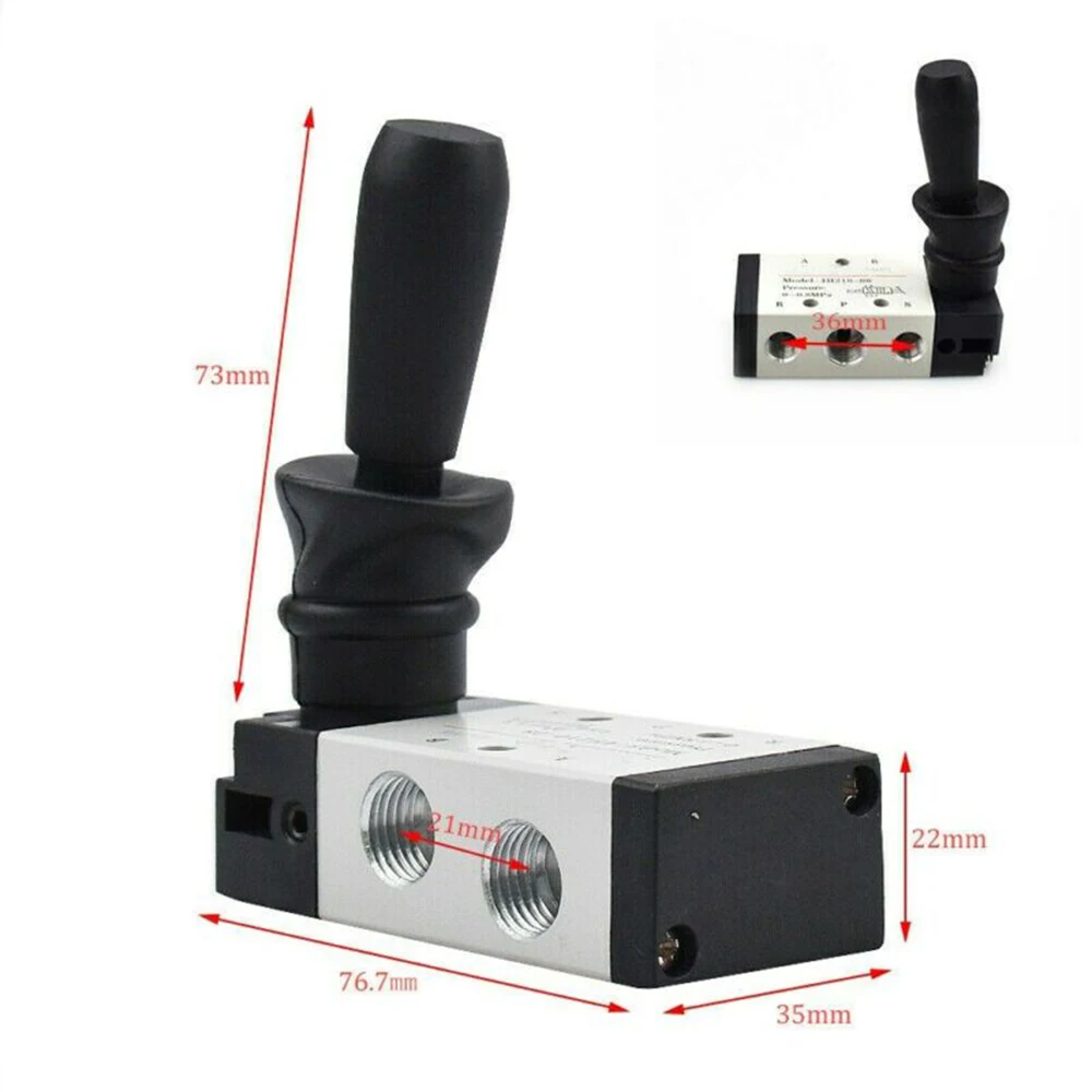 Hand Pull Lever Pneumatic Air Valve 4H210-08 5 Port 2 Position 1/4In PT Control Operate Air Manual Valve Pneumatic Control Valve
Hand Pull Lever Pneumatic Air Valve 4H210-08 5 Port 2 Position 1/4In PT Control Operate Air Manual Valve Pneumatic Control Valve