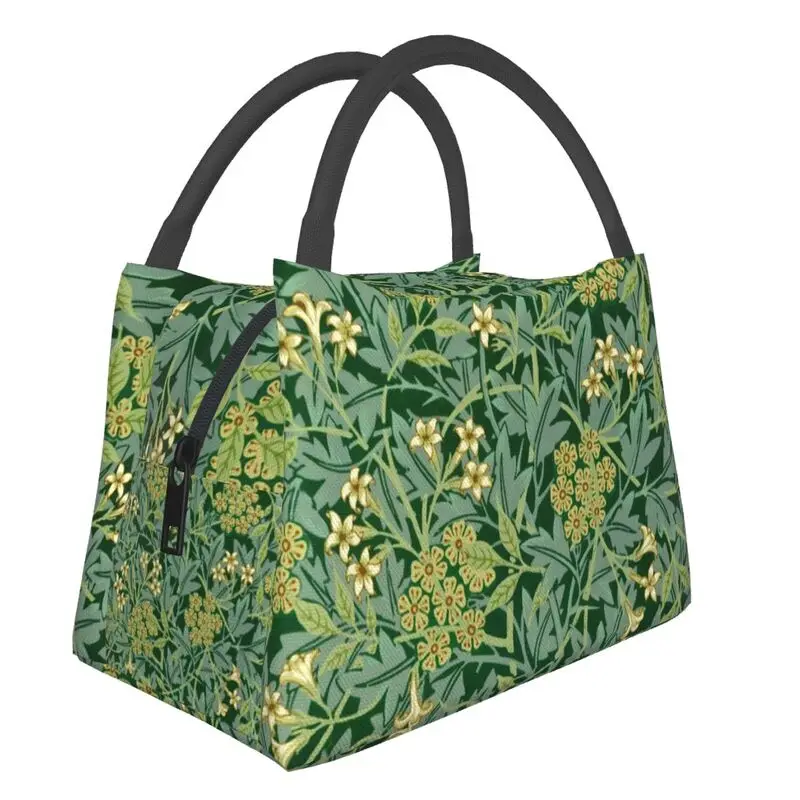 Jasmine Vintage Ornament William Morris Thermal Insulated Lunch Bag Women Floral Textile Pattern Resuable Meal Food Box
Jasmine Vintage Ornament William Morris Thermal Insulated Lunch Bag Women Floral Textile Pattern Resuable Meal Food Box