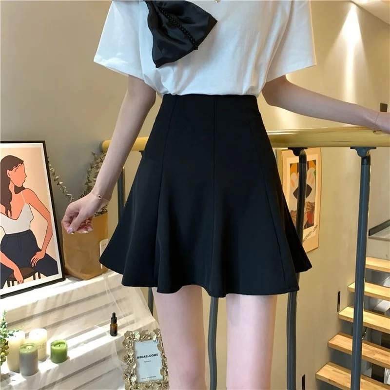 Skirts Women Summer Fashion All-match Pleated Pure Color High Waist Korean Style Mini Cute Girls Simple Jupe Female Leisure New
Skirts Women Summer Fashion All-match Pleated Pure Color High Waist Korean Style Mini Cute Girls Simple Jupe Female Leisure New