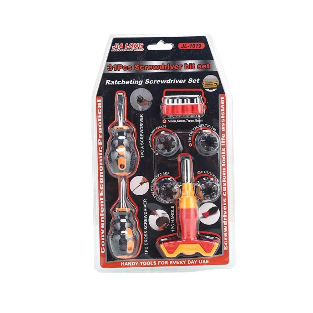 31 piece socket and screwdriver Bit Set ergonomic design practical products
31 piece socket and screwdriver Bit Set ergonomic design practical products