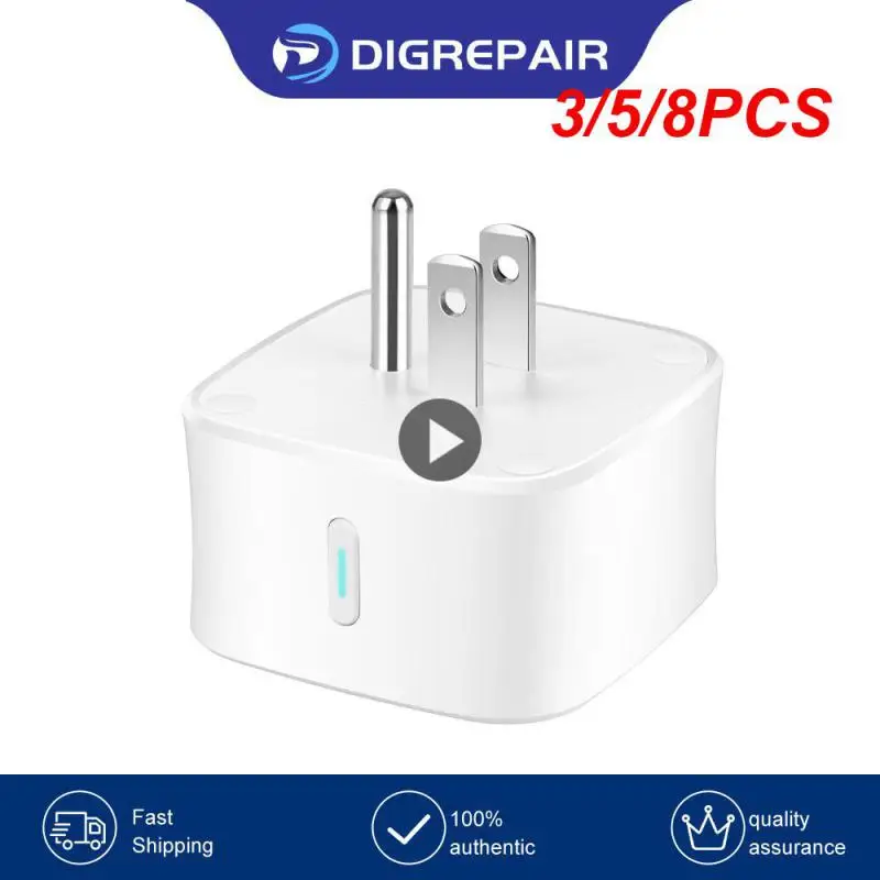 3/5/8PCS Household Tuya Smart Socket 16a. Electricity Meter Wifi Us Standard Socket Remote Control Voice Control Smart Socket
3/5/8PCS Household Tuya Smart Socket 16a. Electricity Meter Wifi Us Standard Socket Remote Control Voice Control Smart Socket