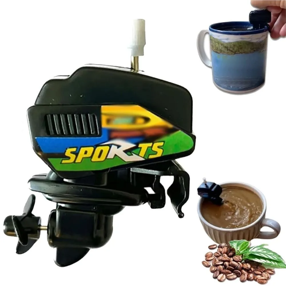 Мини-мешалка для кофе с лодочным мотором
Мини-мешалка для кофе с лодочным мотором