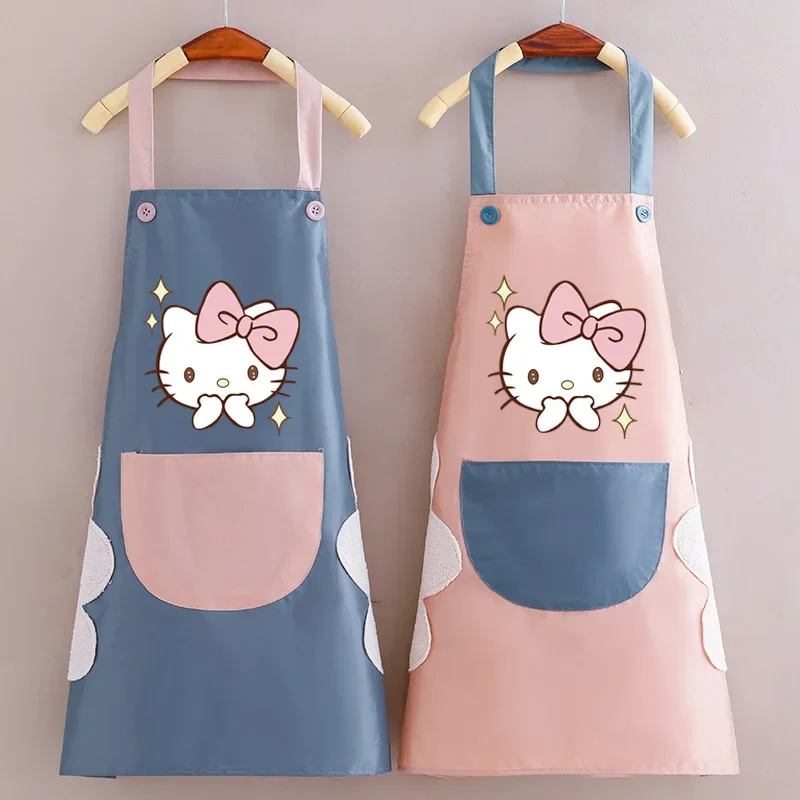 Фартук Sanrio Hello Kitty, профессиональный кухонный фартук, женский водонепроницаемый Женский фартук с карманами, женский аксессуар
Фартук Sanrio Hello Kitty, профессиональный кухонный фартук, женский водонепроницаемый Женский фартук с карманами, женский аксессуар