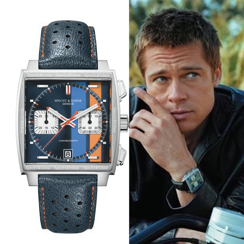 39mm Steel Bezel VK62 Movement Mens Watches Top Brand Luxury Men Sports Watches Leather Strap Luminous 30M Waterproof Clock Gift
39mm Steel Bezel VK62 Movement Mens Watches Top Brand Luxury Men Sports Watches Leather Strap Luminous 30M Waterproof Clock Gift