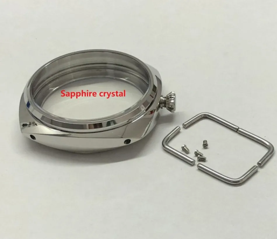 Sapphire crystal 47mm Watch Case Stainless Steel Fit ETA 6497/6498 Movement Polished Case Watch Accessories 6497 case 6498 case
Sapphire crystal 47mm Watch Case Stainless Steel Fit ETA 6497/6498 Movement Polished Case Watch Accessories 6497 case 6498 case
