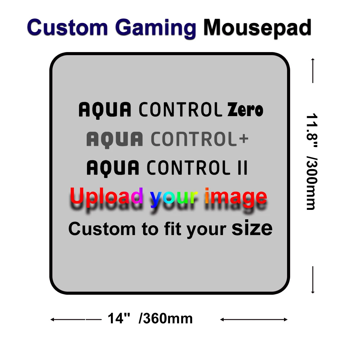 360x300x4 мм-Большой/14x11,8 "Aqua control zero/ Aqua control plus/ Aqua control II/ X-raypad игровые коврики для мыши
360x300x4 мм-Большой/14x11,8 "Aqua control zero/ Aqua control plus/ Aqua control II/ X-raypad игровые коврики для мыши