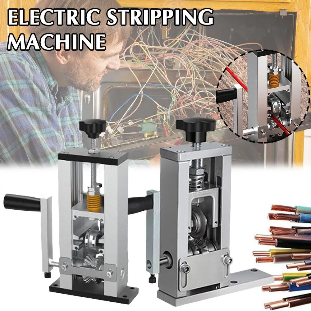 

Wire Stripper Manual Wire Stripping Tool 1-25mm Cable Electric Peeling Machine For Cable Aluminum Wire Hard Wire Wir A8S8