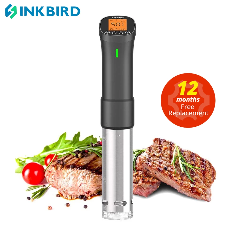 

INKBIRD ISV-200W Wi-Fi Culinary Sous Precision Cooker Slow Cook 1000W Powerful Immersion Circulator Stainless Steel Components