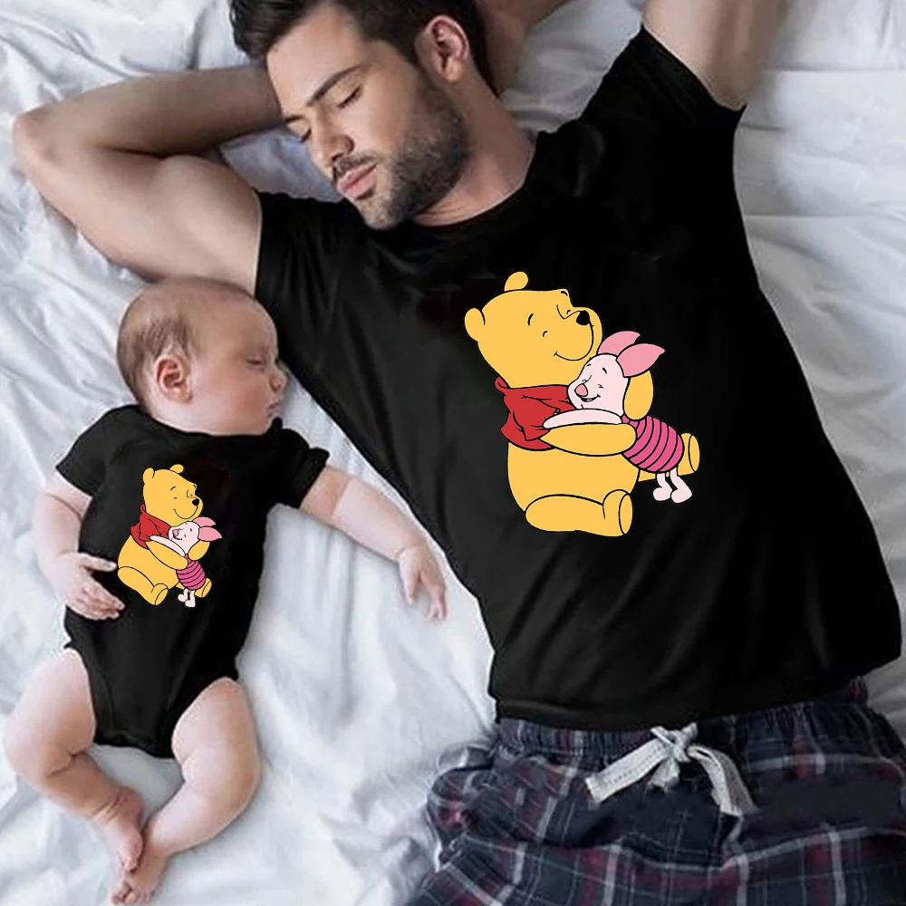 Disney Family T-Shirt Winnie The Pooh French Father's Day Gifts Dad and Son Shirt Daughter Outfits Short Sleeve Summer 2022 Baby
Disney Family T-Shirt Winnie The Pooh French Father's Day Gifts Dad and Son Shirt Daughter Outfits Short Sleeve Summer 2022 Baby