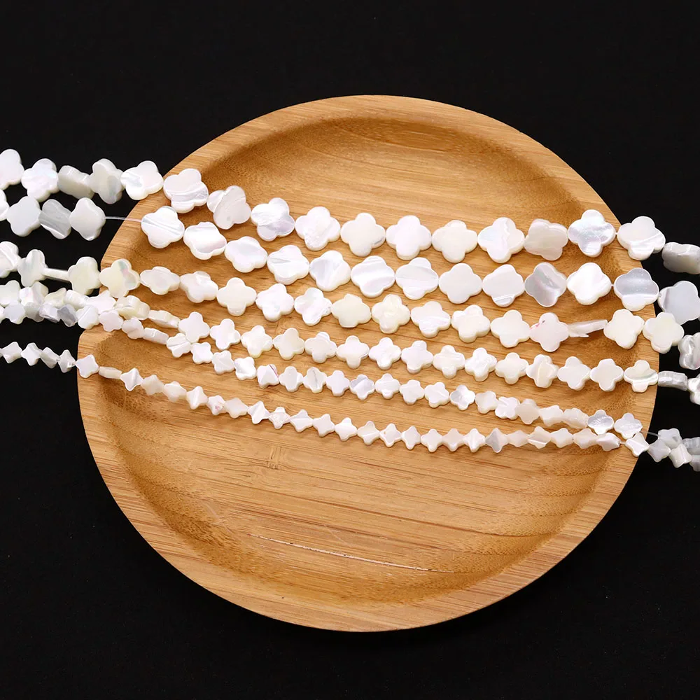 Natural Mother-of-pearl Shell White Primary Colors Flower Beads for Jewelry Making DIY Earrings Bracelet Necklace Accessories
Natural Mother-of-pearl Shell White Primary Colors Flower Beads for Jewelry Making DIY Earrings Bracelet Necklace Accessories