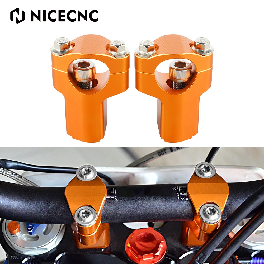 1 1/8" 28mm Motorcycle Handlebar Riser Bar Clamp Mount For KTM 125 150 250 350 450 525 530 SX SXF SXS EXC EXCF XC XCF XCW XCFW
1 1/8" 28mm Motorcycle Handlebar Riser Bar Clamp Mount For KTM 125 150 250 350 450 525 530 SX SXF SXS EXC EXCF XC XCF XCW XCFW