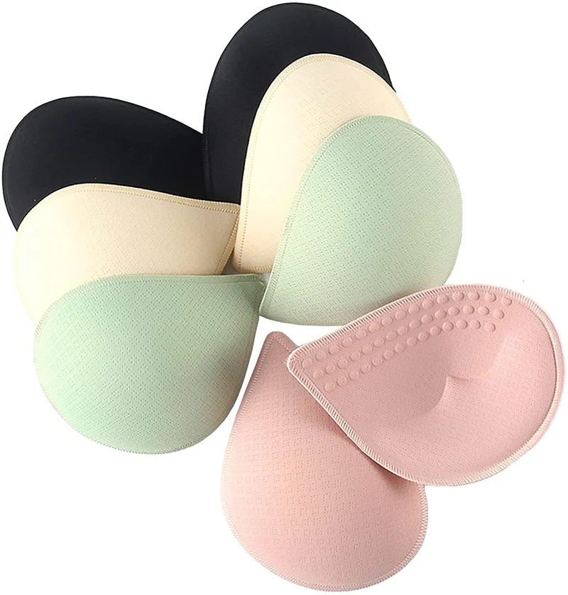 2 Pairs (4 Pieces ) Latex Chest Pad Breathable Bra Pads Inserts Removable Women's Sports Cups Bra Pads Or Swimsuit Insert C144
2 Pairs (4 Pieces ) Latex Chest Pad Breathable Bra Pads Inserts Removable Women's Sports Cups Bra Pads Or Swimsuit Insert C144