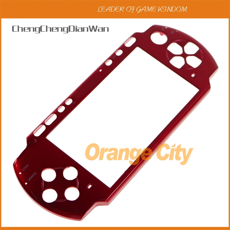 30 шт. корпус верхняя Передняя Лицевая панель для PSP 3000 чехол с логотипом |