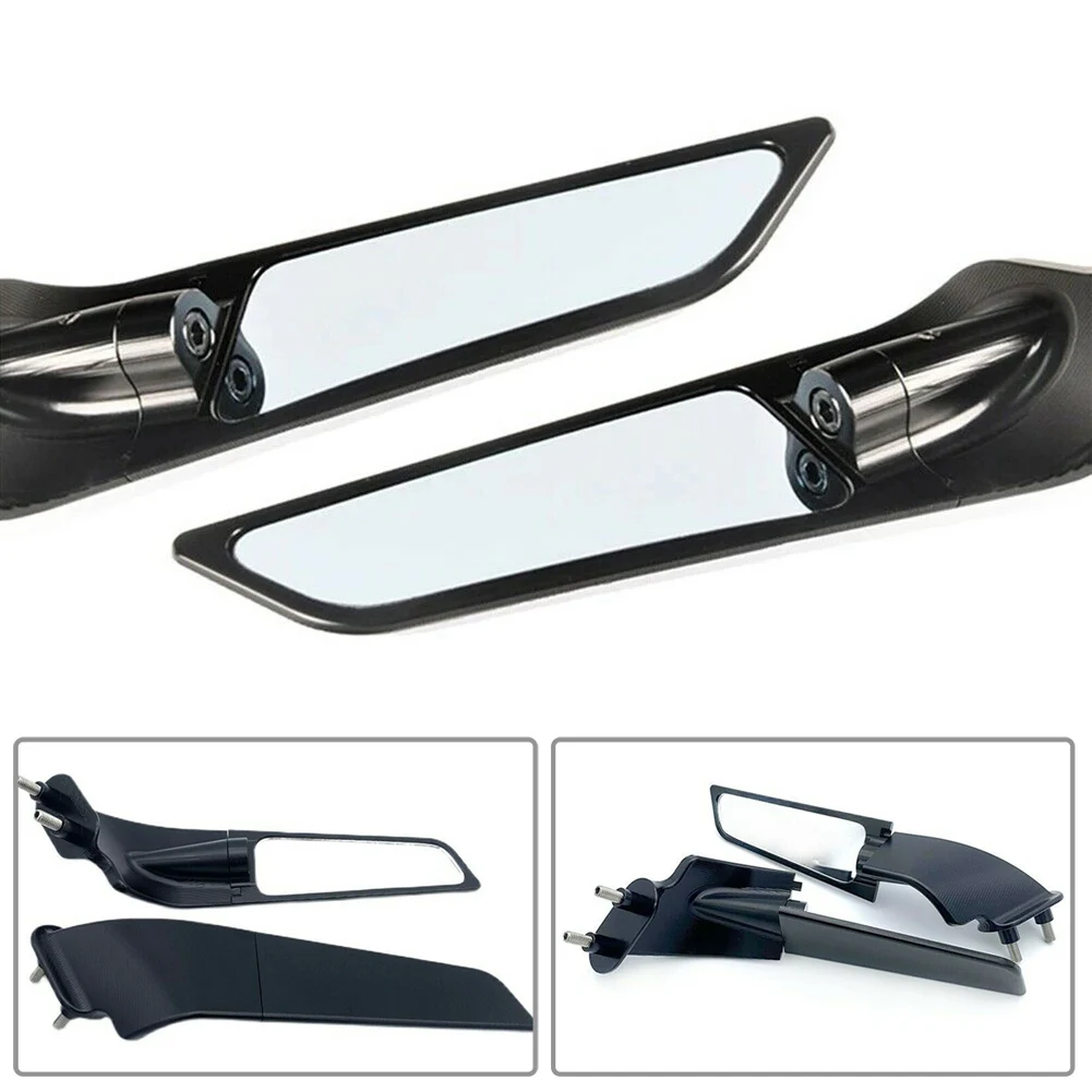 2pcs Right+left Rearview Mirrors Wind Wing Adjustable Rotating Side Mirrors Aluminum Alloy For BMW S1000RR HP4
2pcs Right+left Rearview Mirrors Wind Wing Adjustable Rotating Side Mirrors Aluminum Alloy For BMW S1000RR HP4