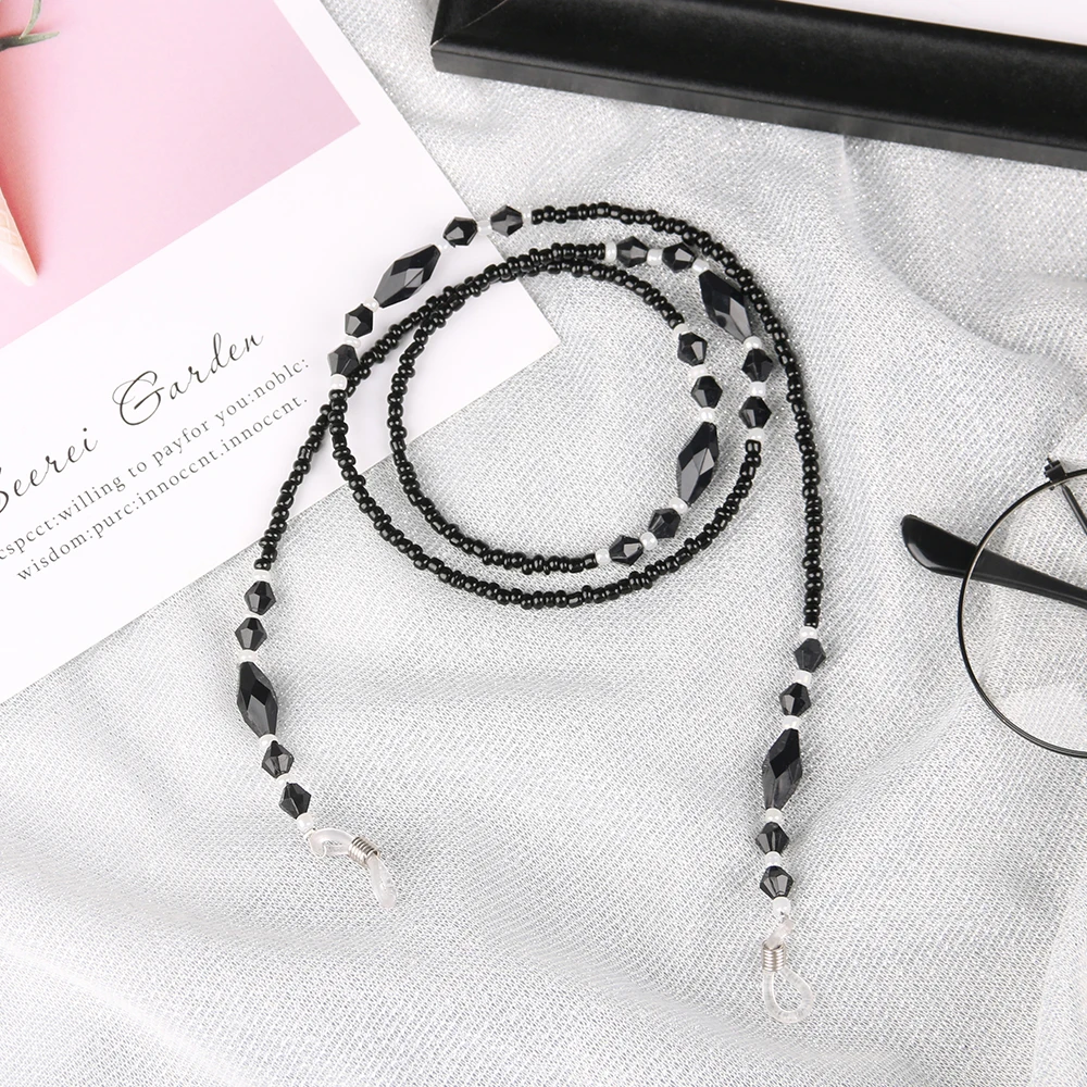 Black Acrylic Beads Glasses Chain Women Fashion Anti-slip Eyeglass Lanyard Eye wear Accessories Reading Glasses Necklace
Black Acrylic Beads Glasses Chain Women Fashion Anti-slip Eyeglass Lanyard Eye wear Accessories Reading Glasses Necklace