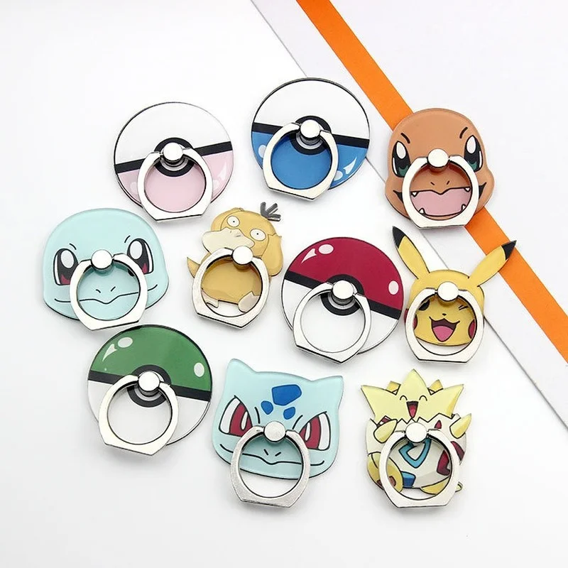 Pokemon Ring Mobile Phone Holder Grip Anime Pikachu Pokémon Frog Flower Phone Back Sticker Bracket 360 Degree Rotatable Bracket
Pokemon Ring Mobile Phone Holder Grip Anime Pikachu Pokémon Frog Flower Phone Back Sticker Bracket 360 Degree Rotatable Bracket