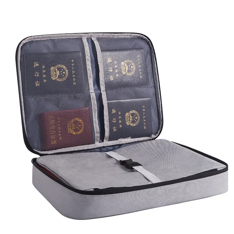 Papers Bag Card Safety Waterproof Travel File Document Organizer Storage Fireproof Box Multi-layer Bag Case Pouch Zipper Money
Papers Bag Card Safety Waterproof Travel File Document Organizer Storage Fireproof Box Multi-layer Bag Case Pouch Zipper Money