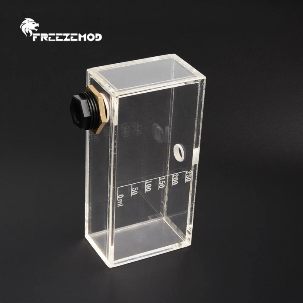 FREEZEMOD Square Water Cold Water Tank Full Transparent Acrylic with Scale Water Tank GQSX-T4
FREEZEMOD Square Water Cold Water Tank Full Transparent Acrylic with Scale Water Tank GQSX-T4