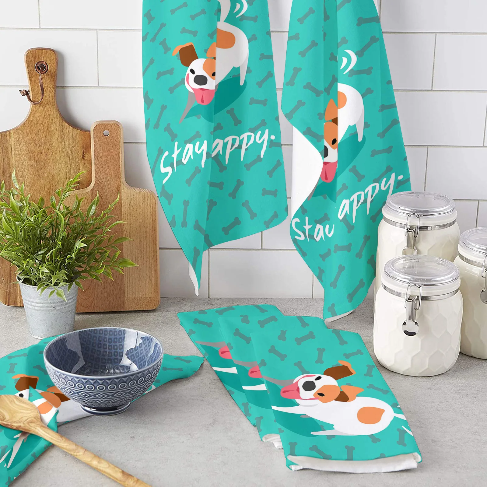 Puppy Tongue Bone Kitchen Towel Bathroom Hand Towel Kitchen Dishcloth Water Absorption Household Cleaning Cloth
Puppy Tongue Bone Kitchen Towel Bathroom Hand Towel Kitchen Dishcloth Water Absorption Household Cleaning Cloth