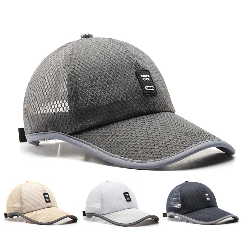 VACIGODEN Summer Quick-drying Mesh Baseball Cap Men Women Outdoor Casual Sports Sun Protection Hat Breathable Adjustable Caps
VACIGODEN Summer Quick-drying Mesh Baseball Cap Men Women Outdoor Casual Sports Sun Protection Hat Breathable Adjustable Caps