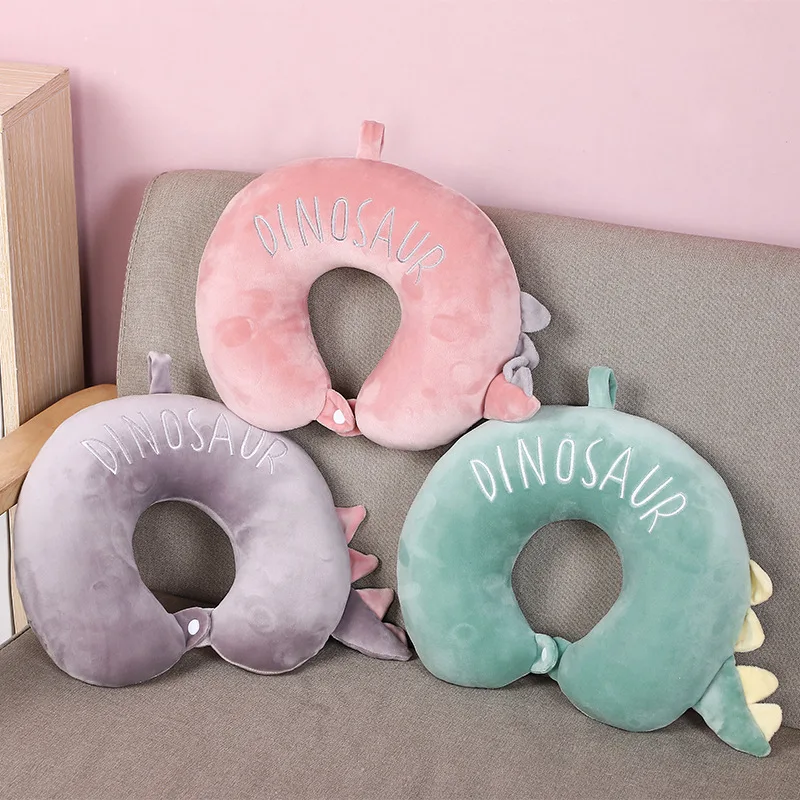 Creative U-shaped pillow embroidery soft PP cotton filling pillow Office nap travel vertebral protection cartoon dinosaur pillow
Creative U-shaped pillow embroidery soft PP cotton filling pillow Office nap travel vertebral protection cartoon dinosaur pillow