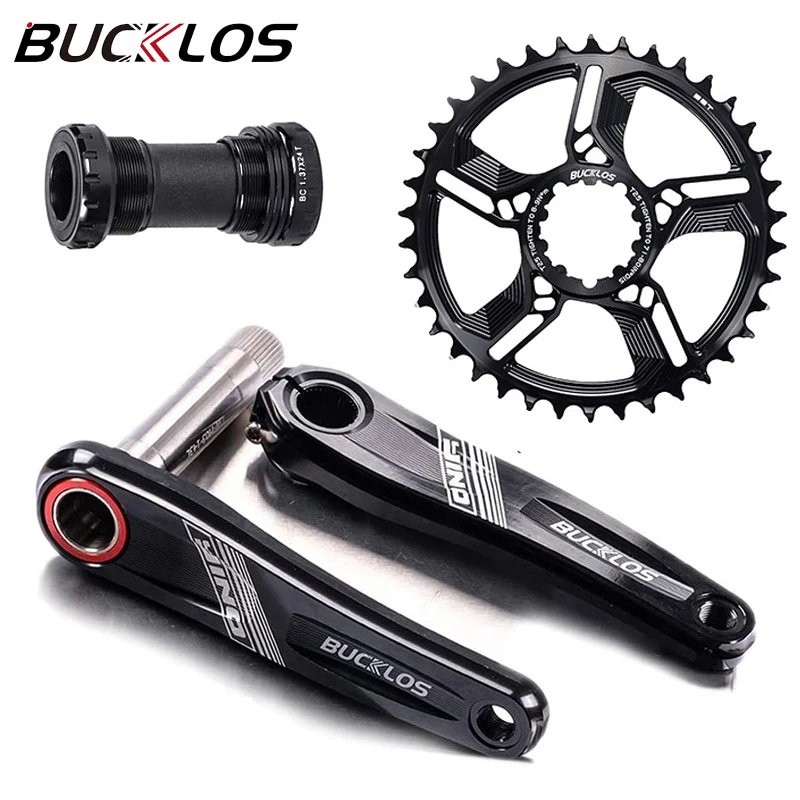 BUCKLOS MTB Crankset GXP Integrated Crank 32T 34T 36T 38T Chainring with Bottom Bracket CNC Aluminum Alloy Bicycle GXP Crank
BUCKLOS MTB Crankset GXP Integrated Crank 32T 34T 36T 38T Chainring with Bottom Bracket CNC Aluminum Alloy Bicycle GXP Crank