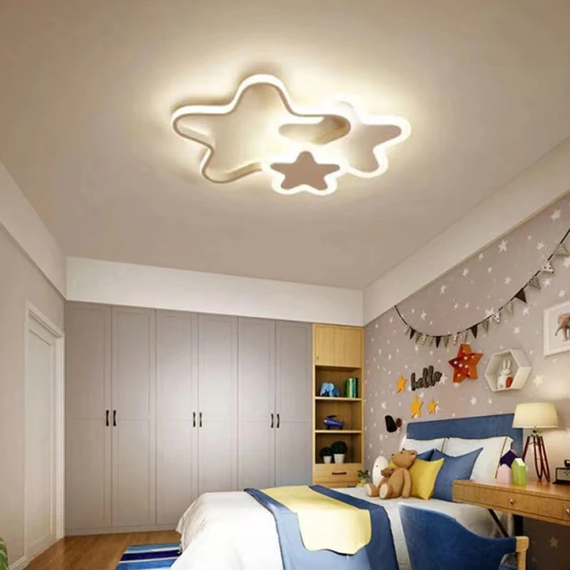 White Stars Ceiling Light for Bedroom Lustre Baby Boy Girl Child Kids Room Lamp Pink Deco Home Nursery Ceiling Chandelier Lights
White Stars Ceiling Light for Bedroom Lustre Baby Boy Girl Child Kids Room Lamp Pink Deco Home Nursery Ceiling Chandelier Lights