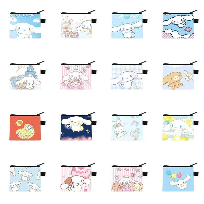Sanrio Cinnamoroll Kawaii New Children's Coin Purse Convenient Simple Wallet Cartoon Cute Mini Zipper Small Wallet Storage Bag
Sanrio Cinnamoroll Kawaii New Children's Coin Purse Convenient Simple Wallet Cartoon Cute Mini Zipper Small Wallet Storage Bag
