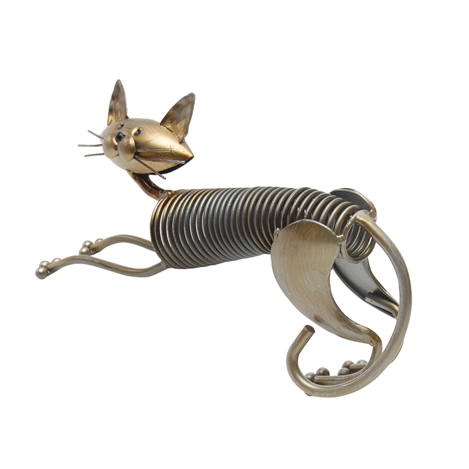 Crafting Ornaments Modern Stainless Mini Figurine Office Toys Cute Home Decor Iron Art Spring Cat Handicraft Desktop
Crafting Ornaments Modern Stainless Mini Figurine Office Toys Cute Home Decor Iron Art Spring Cat Handicraft Desktop