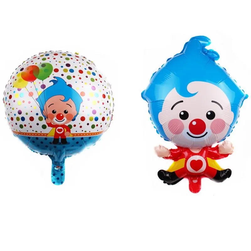 50pcs Cartoon 18 Inches Clown Plim Plip Clown Foil Balloons Birthday Party Decoration Supplie Baby Shower Air Globos Kids Toys
50pcs Cartoon 18 Inches Clown Plim Plip Clown Foil Balloons Birthday Party Decoration Supplie Baby Shower Air Globos Kids Toys