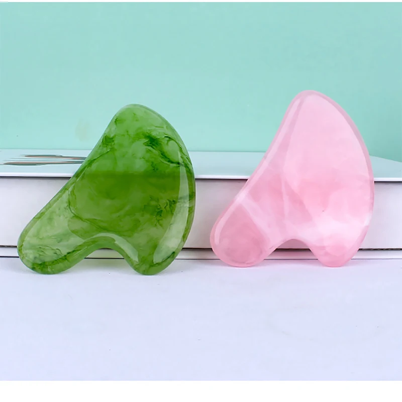 Guasha Resin Gua Sha Scraper Board Massage Jade Stone For Chin Neck Face Lifting Wrinkle Remover SPA Beauty Care Tool
Guasha Resin Gua Sha Scraper Board Massage Jade Stone For Chin Neck Face Lifting Wrinkle Remover SPA Beauty Care Tool