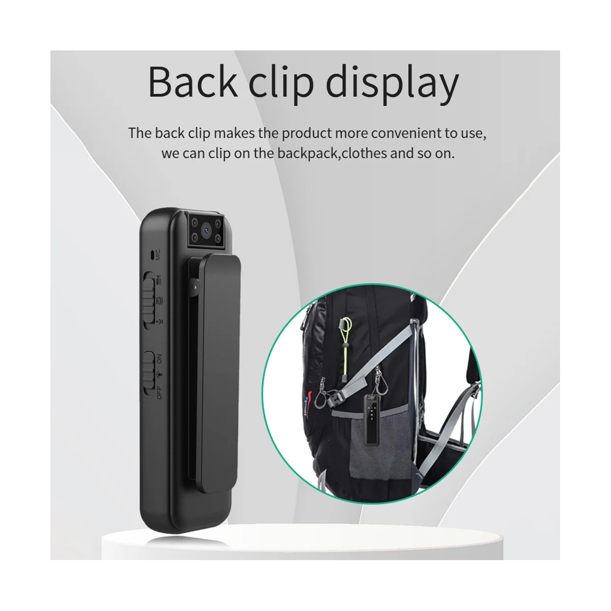 HD1080P Infrared Night Vision Mini Recorder Camera Wearable Camera Car DVR Home Pet Camera Outdoor Body Camera
HD1080P Infrared Night Vision Mini Recorder Camera Wearable Camera Car DVR Home Pet Camera Outdoor Body Camera