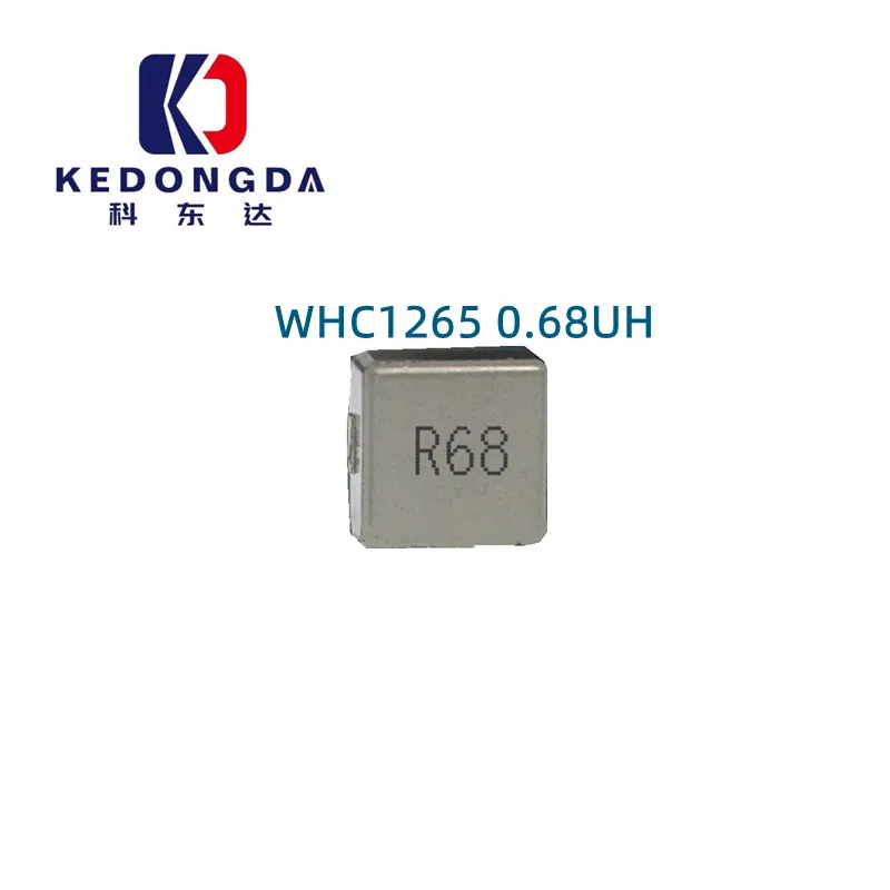 10PCS Chip inductance WHC1265 0.68UH Silkscreen R68 integrated molding high current inductance 12*13*6.5MM 
10PCS Chip inductance WHC1265 0.68UH Silkscreen R68 integrated molding high current inductance 12*13*6.5MM