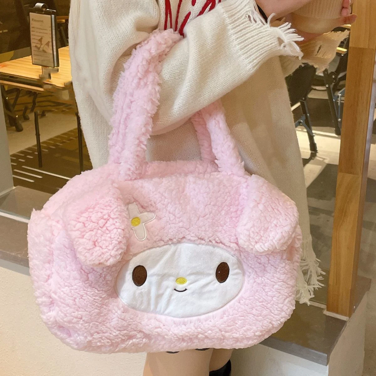 Sanrio мультфильм Mymelody сумка-мессенджер Cinnamoroll Kuromi Hello Kitty сумка через плечо плюшевая кукла аниме плюшевый подарок для девочки на день рождения 
Sanrio мультфильм Mymelody сумка-мессенджер Cinnamoroll Kuromi Hello Kitty сумка через плечо плюшевая кукла аниме плюшевый подарок для девочки на день рождения