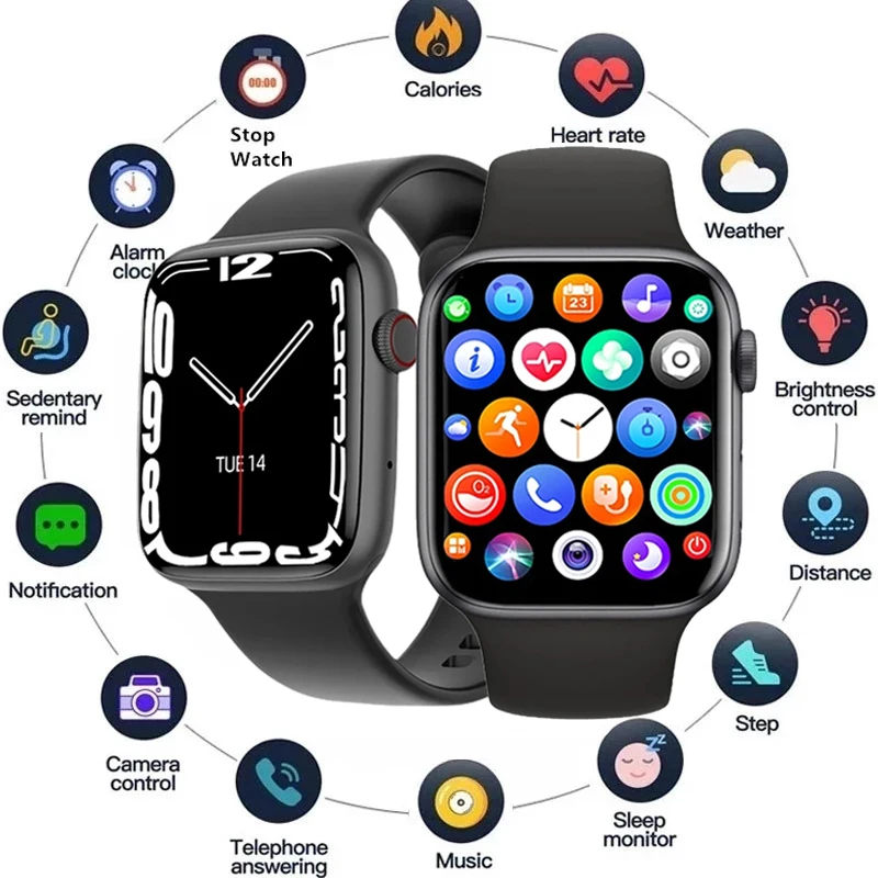 2023 Original I7 Pro Max Smart Watches For Apple Men/Women Watch Bluetooth Sport Fitness Waterproof Smartwatch Android New In
2023 Original I7 Pro Max Smart Watches For Apple Men/Women Watch Bluetooth Sport Fitness Waterproof Smartwatch Android New In
