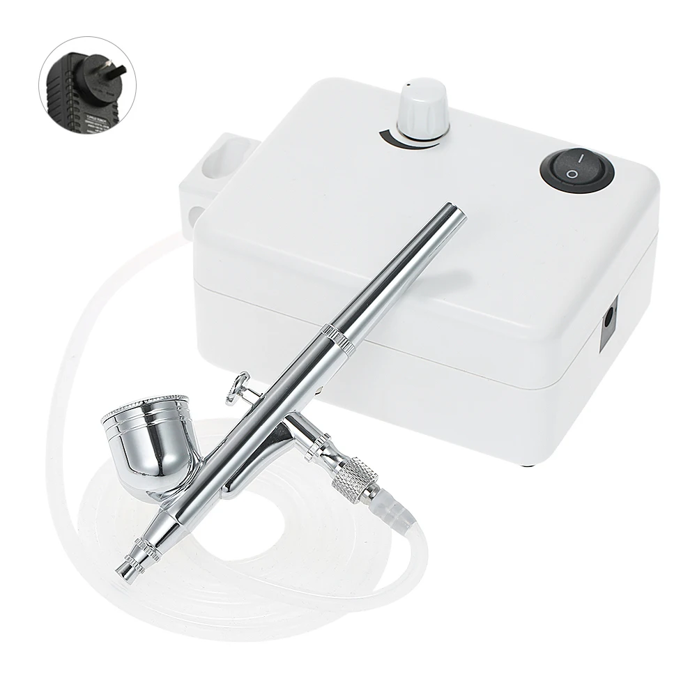 Dual Action Airbrush Air Compressor Set Gravity Feed Air Brush Kit spray gun Sandblaster for Art Painting Tattoo Craft nail Cake
Dual Action Airbrush Air Compressor Set Gravity Feed Air Brush Kit spray gun Sandblaster for Art Painting Tattoo Craft nail Cake