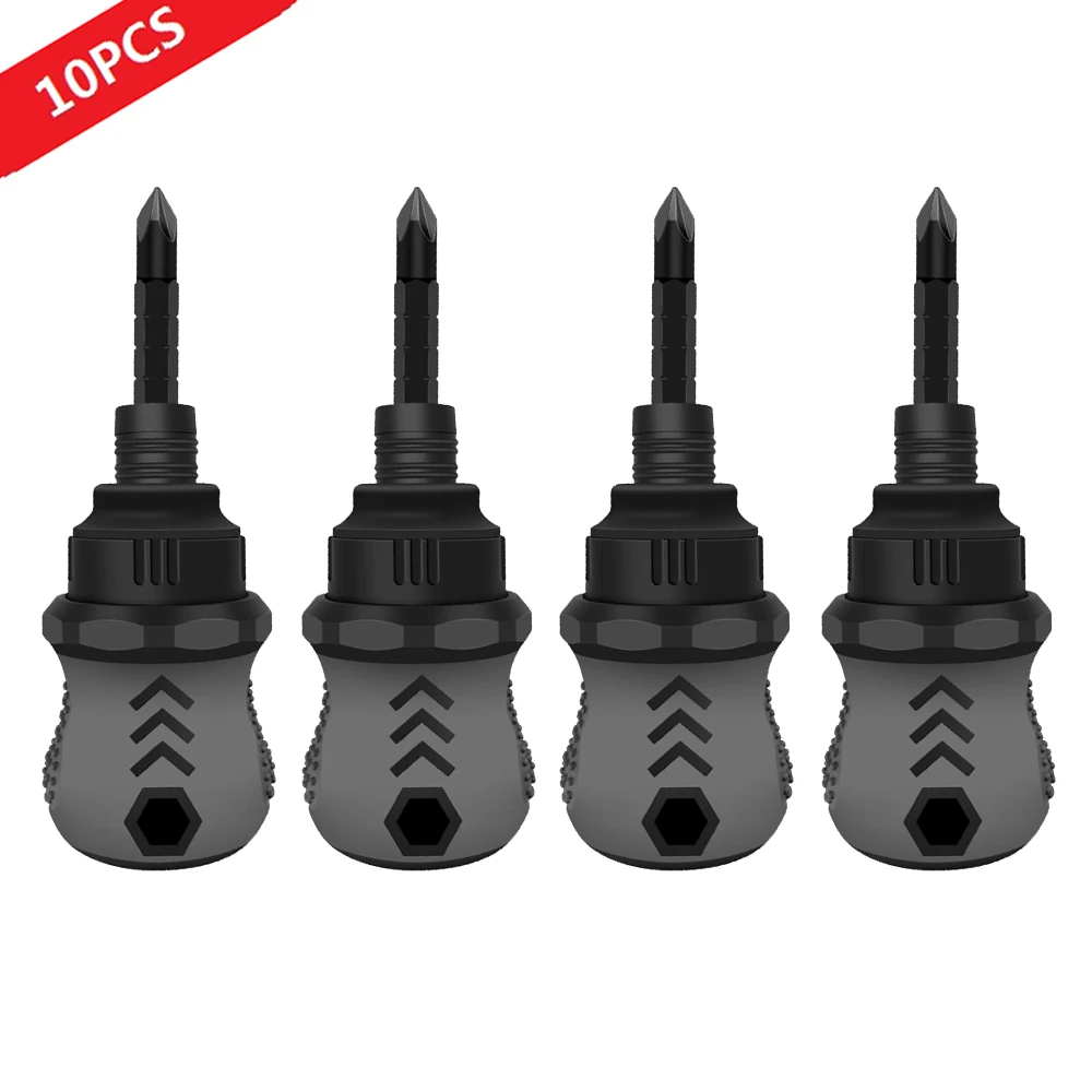 10pcs Mini Ratchet Screwdriver Phillips Slotted Dual-purpose Batch Head Telescopic Labor-Saving Screwdriver Hand Tool
10pcs Mini Ratchet Screwdriver Phillips Slotted Dual-purpose Batch Head Telescopic Labor-Saving Screwdriver Hand Tool