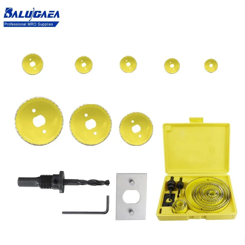 5/8/11/13 шт. набор сверл для сверления отверстий по дереву набор сверл из быстрорежущей стали с карбидным сердечником 19-127 мм для металла инстру... 
5/8/11/13 шт. набор сверл для сверления отверстий по дереву набор сверл из быстрорежущей стали с карбидным сердечником 19-127 мм для металла инстру...