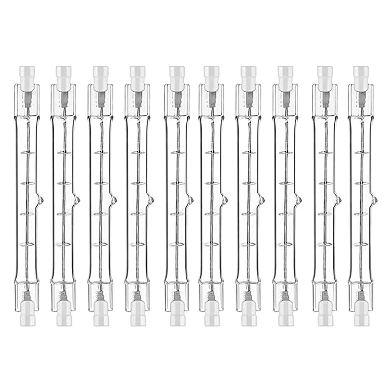 R7S Halogen Light Bulb 118 Mm 200 W 230 V Pack Of 10 Halogen Rod R7S Halogen Bulb R7S Dimmable Halogen Rod Lamp Lights
R7S Halogen Light Bulb 118 Mm 200 W 230 V Pack Of 10 Halogen Rod R7S Halogen Bulb R7S Dimmable Halogen Rod Lamp Lights