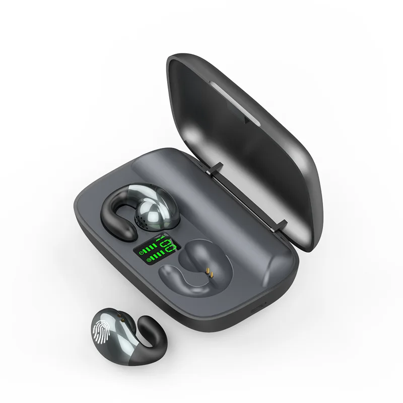 S19 Bone Conduction Headsets TWS Wireless Headphones Bluetooth Earphones Touch Handsfree Stereo Sports Earbuds with Microphone
S19 Bone Conduction Headsets TWS Wireless Headphones Bluetooth Earphones Touch Handsfree Stereo Sports Earbuds with Microphone