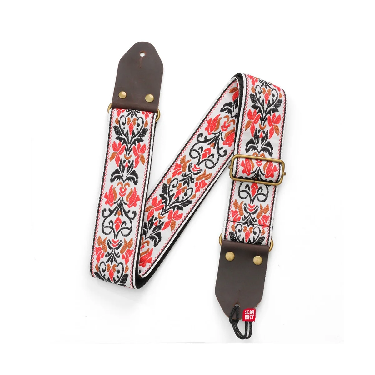 Guitar Ukulele Strap Embroidered Guitar Strap Leather Head Bass Shoulder Strap Electric Guitar Accessories(White)
Guitar Ukulele Strap Embroidered Guitar Strap Leather Head Bass Shoulder Strap Electric Guitar Accessories(White)