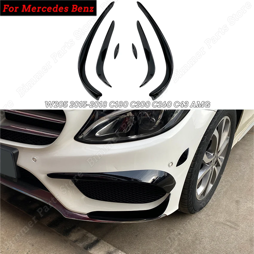 New Car Front Fog Lamp Grill Grille Decorative Covers Stickers For Mercedes Benz C Class W205 2015-2018 C180 C200 C260 C43 AMG
New Car Front Fog Lamp Grill Grille Decorative Covers Stickers For Mercedes Benz C Class W205 2015-2018 C180 C200 C260 C43 AMG