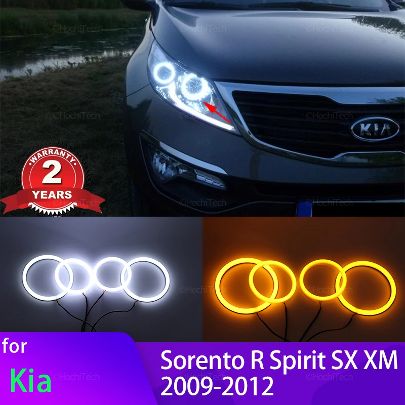 Switchback Cotton Light Halo Rings DRL LED Angel Eyes Kit For Kia Sorento R Spirit SX XM 2009-2012 Cars Headlight Retrofit
Switchback Cotton Light Halo Rings DRL LED Angel Eyes Kit For Kia Sorento R Spirit SX XM 2009-2012 Cars Headlight Retrofit