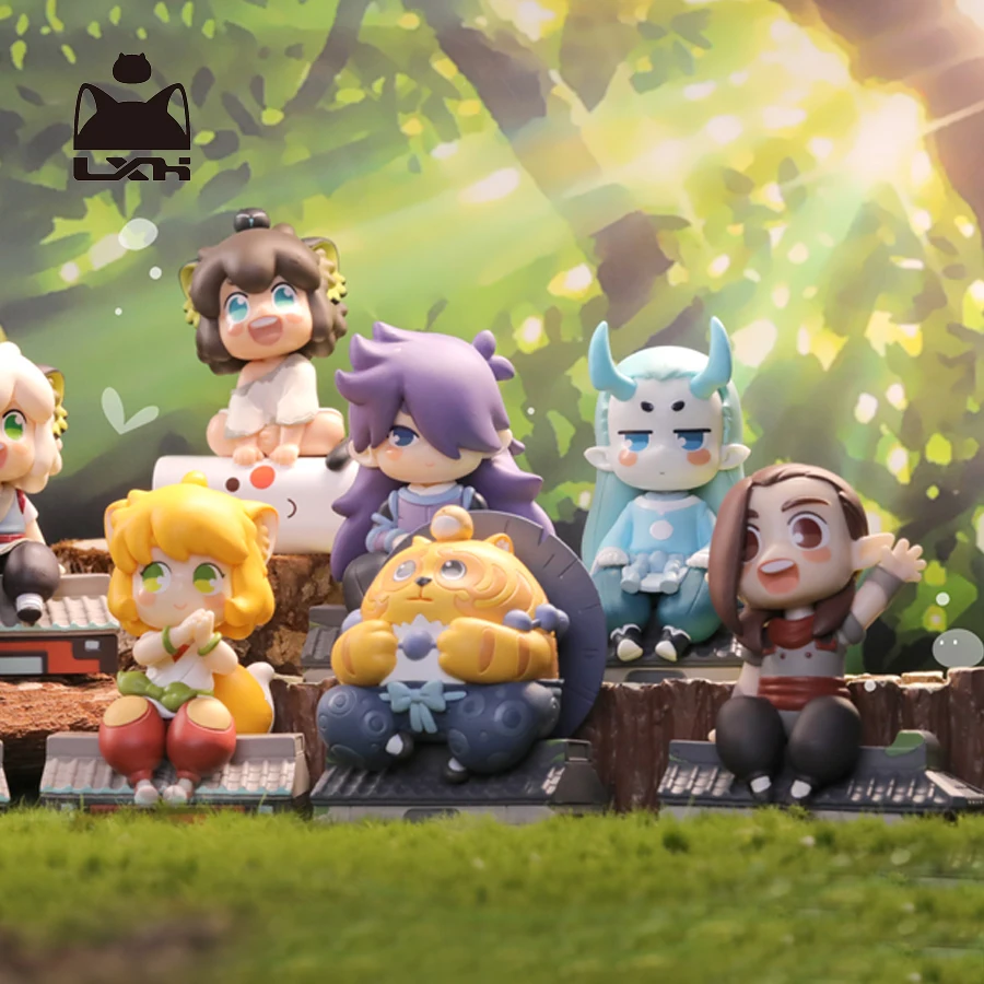 LuoXiaoHei Blind Box The Legend Of LUOXIAOHEI Under The Eaves Series kawaii Black Cat Toy Figures Doll Birthday Gift For Kids
LuoXiaoHei Blind Box The Legend Of LUOXIAOHEI Under The Eaves Series kawaii Black Cat Toy Figures Doll Birthday Gift For Kids