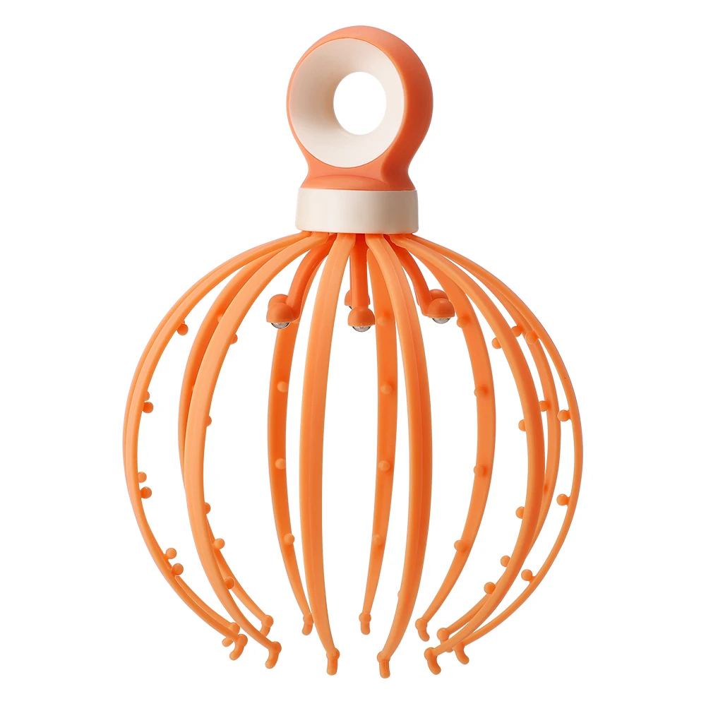 Manual Octopus Head Massager 12 claws 6 Steel Ball Meridian Massager Relax Scalp Relieve Fatigue Head Massage SPA
Manual Octopus Head Massager 12 claws 6 Steel Ball Meridian Massager Relax Scalp Relieve Fatigue Head Massage SPA