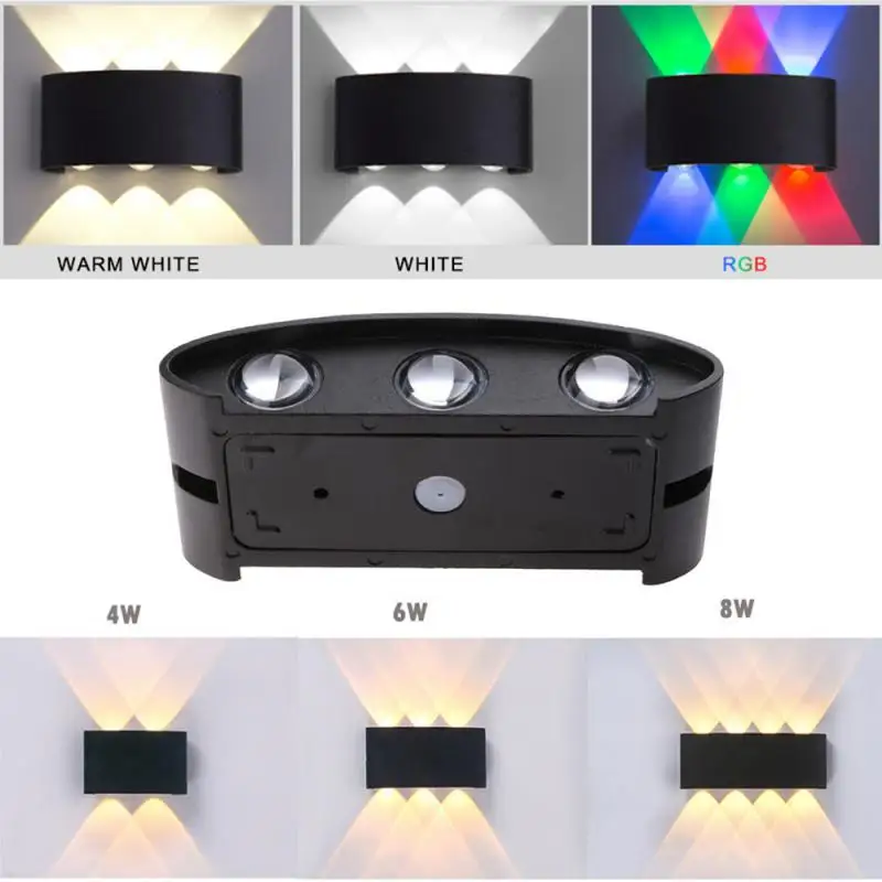 LED Wall Lamp Aluminum Indoor Atmosphere Lighting Lamps Living Room Bedroom Light Fence Stair Exterior Wall Lights Decoration
LED Wall Lamp Aluminum Indoor Atmosphere Lighting Lamps Living Room Bedroom Light Fence Stair Exterior Wall Lights Decoration