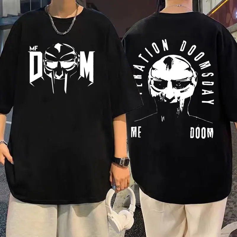 Limited MF Doom T-shirts Madvillain Metal Face MF Mask Tshirt Male Oversized T Shirt Men Women Punk Hip Hop Vintage Cotton Tees
Limited MF Doom T-shirts Madvillain Metal Face MF Mask Tshirt Male Oversized T Shirt Men Women Punk Hip Hop Vintage Cotton Tees