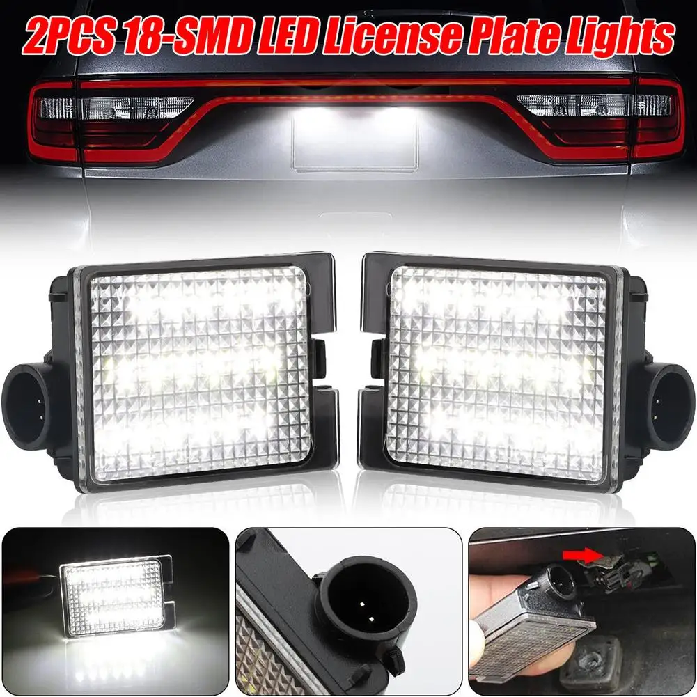 1 Pair Led License Plate Light Super Bright Tail Light Lamp Compatible For Dodge Durango 2014-2020
1 Pair Led License Plate Light Super Bright Tail Light Lamp Compatible For Dodge Durango 2014-2020