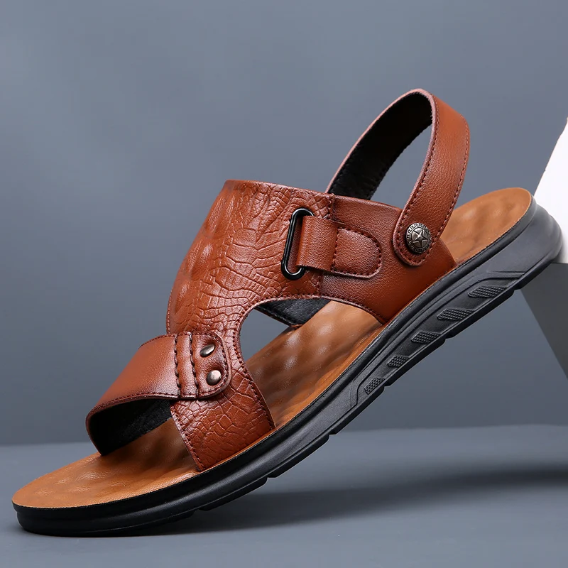 Luxury Vintage Outdoor Men Shoes Casual Shoes Summer Beach Flats Vietnam Sandals Slippers Flip Flop Slip-On Real Leather Shoes
Luxury Vintage Outdoor Men Shoes Casual Shoes Summer Beach Flats Vietnam Sandals Slippers Flip Flop Slip-On Real Leather Shoes